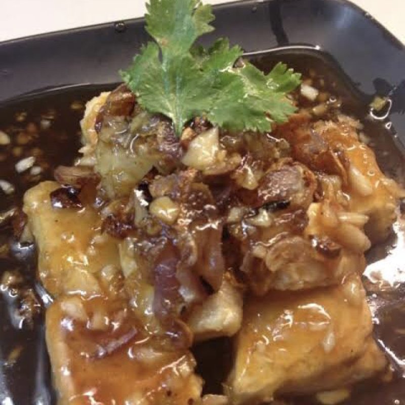 เต้าหู้ทอดน้ำปลา